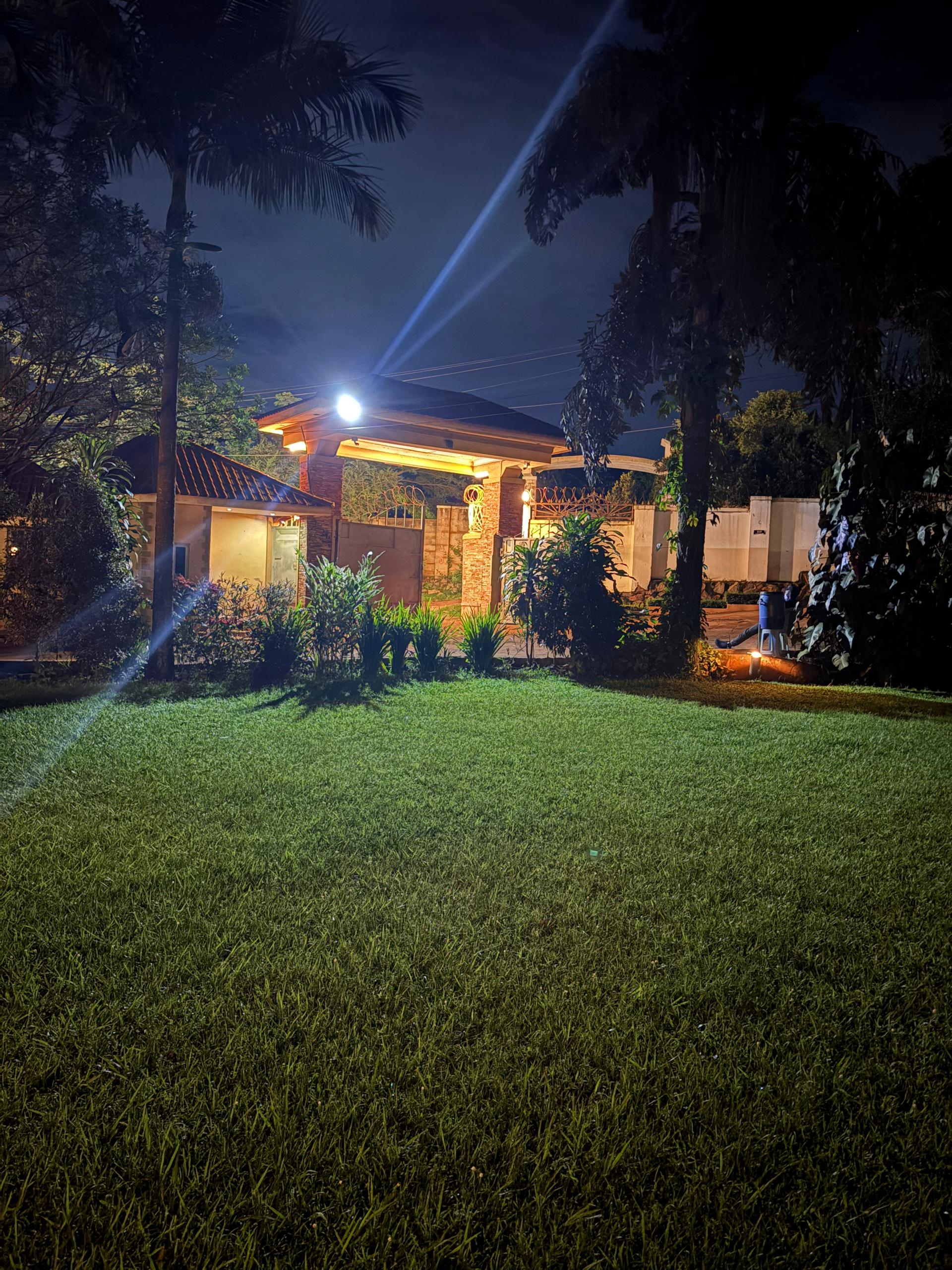 Evening ambience at Danma Gardens, Buloba